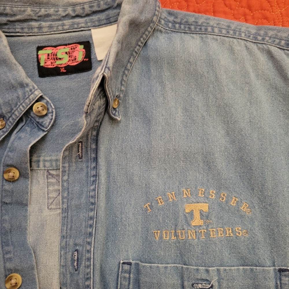 Blue Casual Button Down Shirt